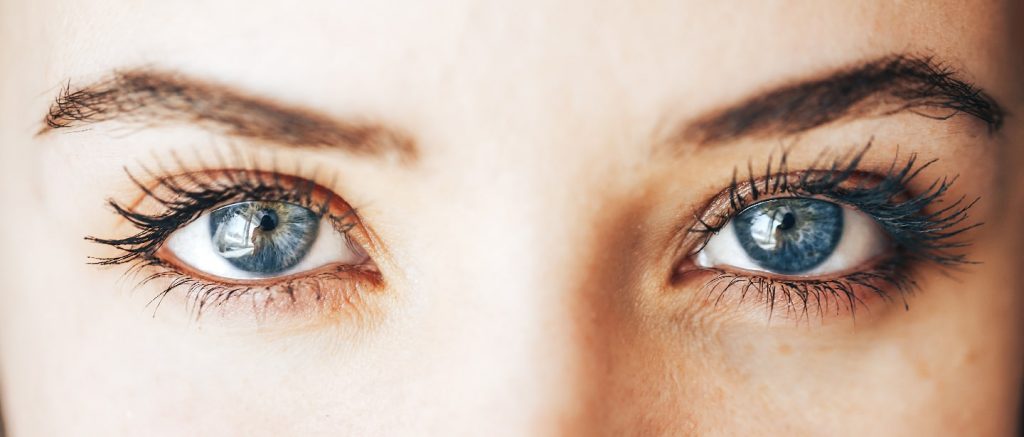 Close Up Blue Eye