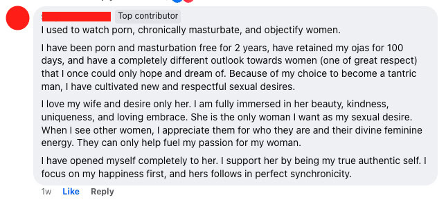 stop fapping testimonial